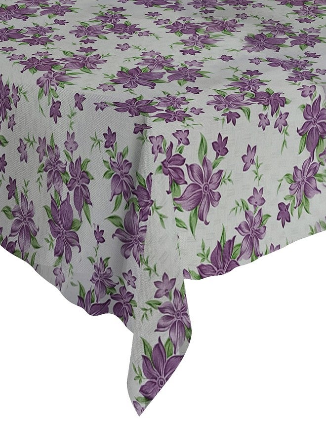 Wings Star Dining Table Cover for 6 to 8 Seater, 60 x 90 inch Size, Waterproof and Dustproof (Purple , 60x90 inch- 6-8 Seater) - Image 5